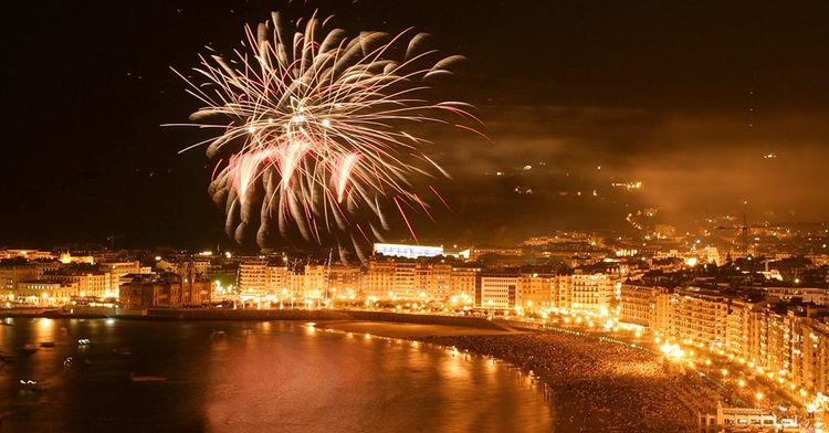SEMANA GRANDE - Feux d'artifice, fêtes et concerts enflamment Saint-Sébastien